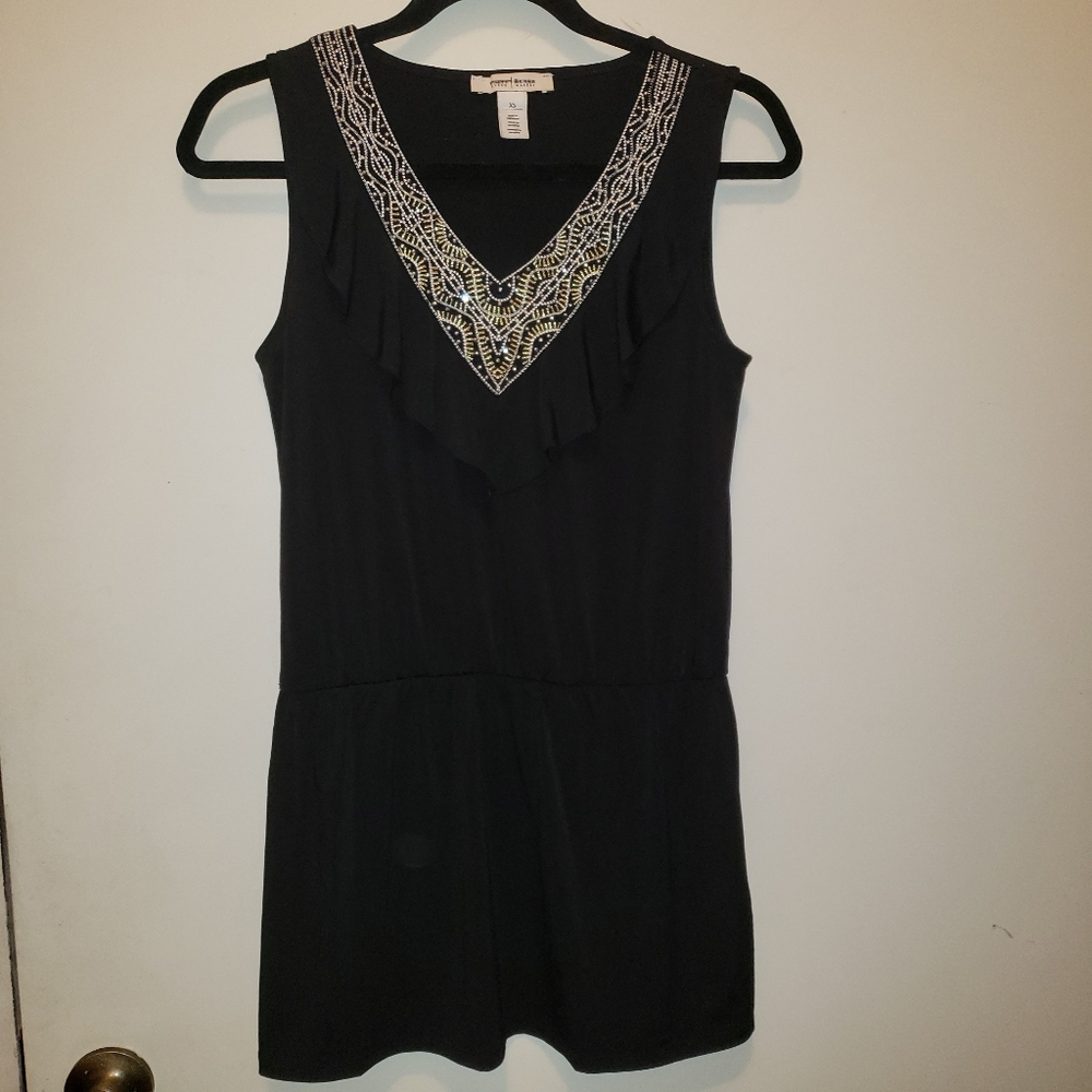 WHBM embellished sleeveless top